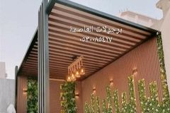 مظلات وسواتر وبرجولات بالرياض _ مظلات برجولات خشبية