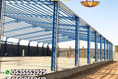 هناجر حديد بالسعودية أفضل شركة تركيب هناجر ومستودعات 0500559613 تركيب الساندوتش بانل
