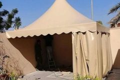 حداد مظلات قماش