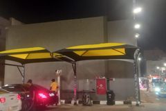 مظلات سيارات جده